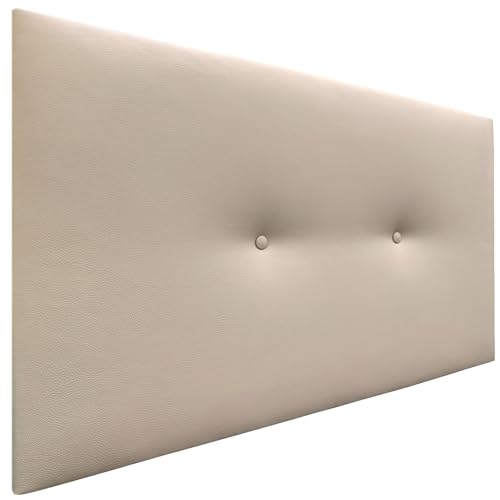 Almofada DHOME Cabecero Polipiel Tela Acualine Liso com Botões Tapizado de Alta Gama DHOME - Cabeceiras e peseiras - almofada, cabecero, polipiel, tela acualine, liso, botões