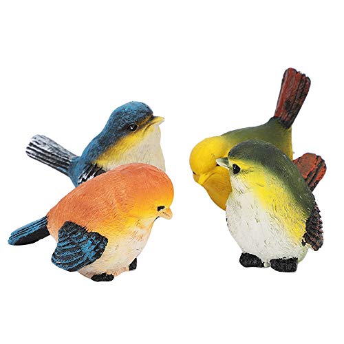 Figura Decorativa De Plástico De Aves De Brincar DEWIN - Ornamentos de relva e esculturas de jardim - plástico, aves de brincar, multicor