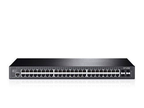 Switch TP-LINK TL-SG3452 (48 Portas Gigabit - 2 x 10/100/1000 Mbps) TP-Link - Concentradores e comutadores - 48 portas, gigabit, 10/100/1000 mbps