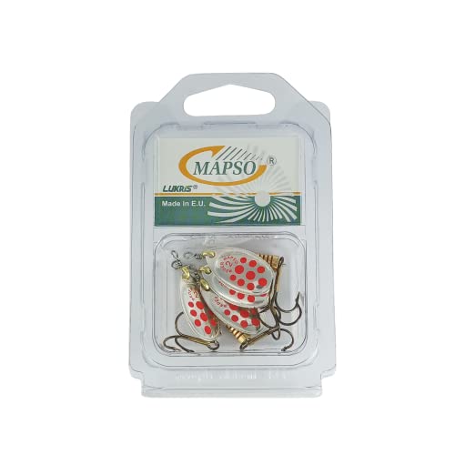 Conjunto de 4 Catracas de Pesca Mapso Vermelho LUKRIS S.L - Cozinha & sala de jantar - plástico, tampa, pega, exterior