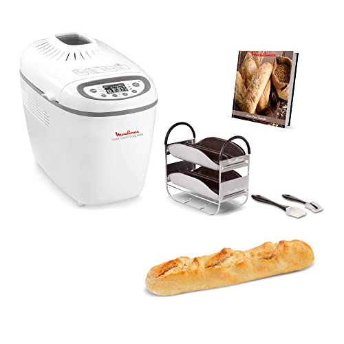 Máquina de Pão MOULINEX Home Baguette (Capacidade: 1,5 Kg) Moulinex - Máquinas de fazer pão - 15 kg, baguete, moulinex
