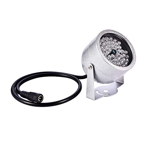 Lâmpada Led 48 Leds Para Câmara De Vigilância Ip Impermeável ASHATA - Câmeras de vigilância - led, 48 leds, ip impermeável, vigilância