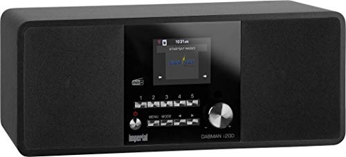 Rádio Imperial Dabman I200 Preto (Rádio) Imperial - Áudio - internet, dab+, fm, 20 w