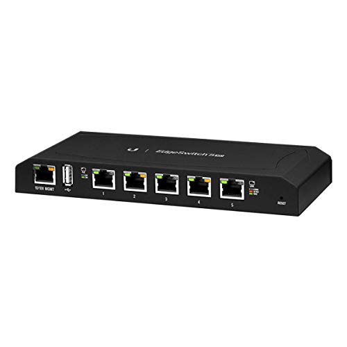 Ubiquiti Networks EdgeSwitch 5Xp Gerido L2/L3 Gigabit Ethernet (10/100/1000) Preto Ubiquiti - Concentradores e comutadores - gerido, l2/l3, gigabit ethernet, rj45, sfp +