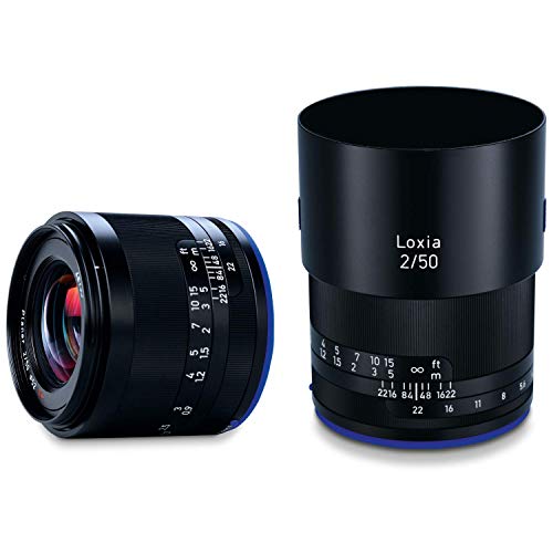 Objetiva ZEISS Loxia 2/50 F2.8 (Encaixe: Sony E - Abertura: f/22 - f/2.8) Zeiss - Lentes de câmera - 50 mm, f/22-f/2.8, 6 elementos, sony e
