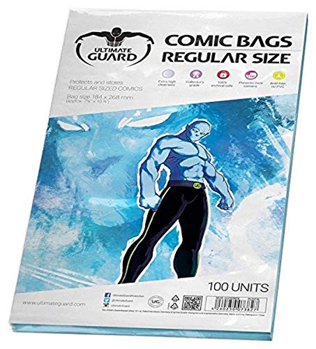 Bolsas de Arquivo ULTIMATE GUARD Standard (100 unidades) Ultimate Guard - Brinquedos e jogos - polipropileno, proteção óptima, transparente