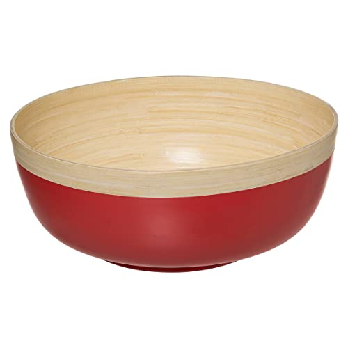 Tigela de bambu color rosa perla 30x12cm 5 five simply smart - Tigelas - bambo, rosa perla, 30x12cm