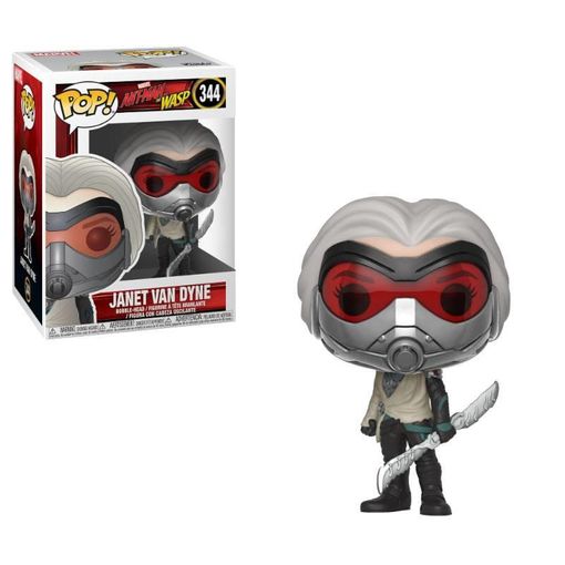 Figura FUNKO POP! Marvel: Antman and The Wasp- Janet Van Dyne #344 Funko - Brinquedos - janet van dyne, antman and the wasp, vinil pop, marvel movie