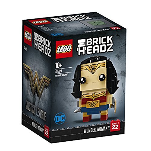 LEGO Brickheadz - Wonder Woman - 41375 (Idade Mínima Recomendada: 9 anos) LEGO - Brinquedos - lego, brickheadz, wonder woman, 41375, idade mínima recomendada