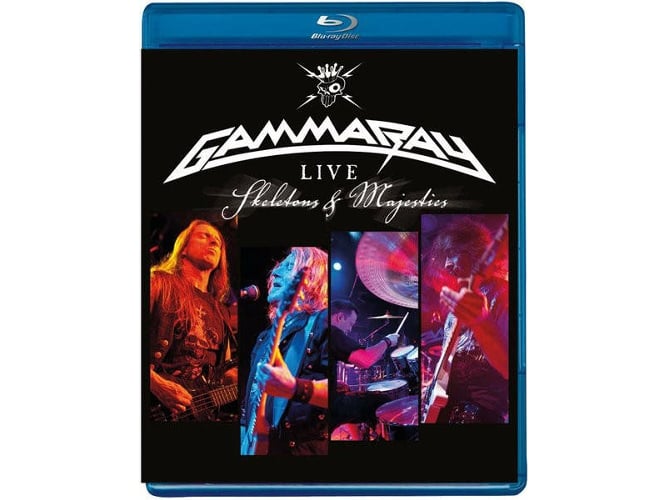 CD Gamma Ray - Live - Skeletons & Majesties (1 CDs) GAMMA RAY - Dvds de filmes e programas de televisão - cd, gamma ray, live, skeletons & majesties