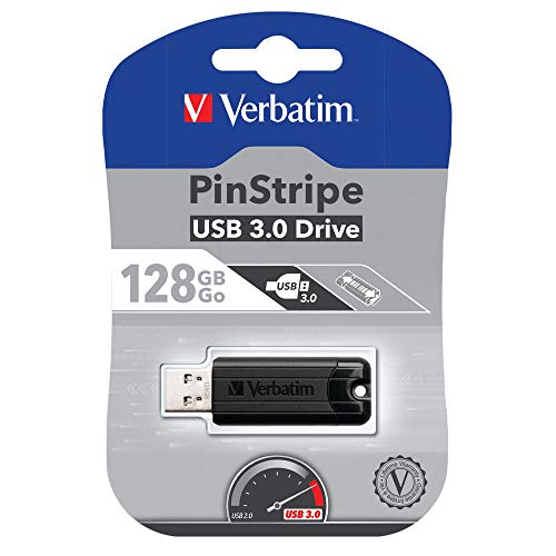 Pen USB VERBATIM Store 'n' Go USB 2.0 Secure 128GB Verbatim - Pen drives usb - 128 GB, usb 3.0, Type-A, 10 MB/s