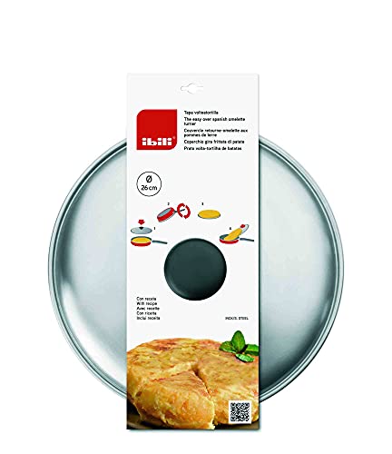 Tampa de Volteia para Tortilhas IBILI 30cm IBILI - Utensílios de cozinha - aço inoxidável, 30 cm