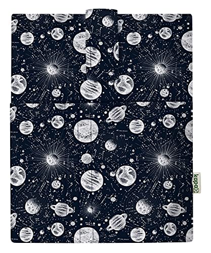 Capa Protetora Kapax Planeta 3.5 X 21 Cm KAPAX - Capas de livros - poliéster, bordados, leitura externa