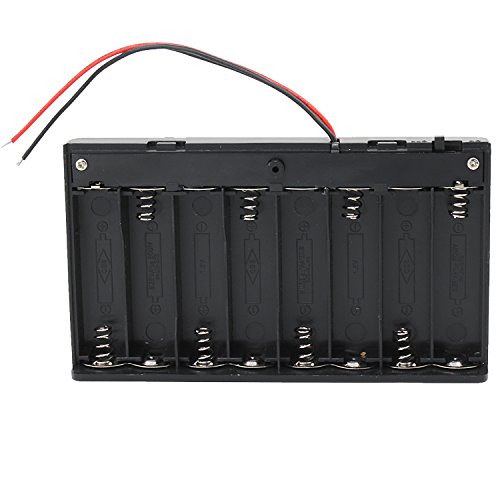 Caixa para Bateria Keesin AA 12V (Recondicionado Como Novo) KEESIN - Suportes de bateria - caixa para bateria, keesin aa 12v, recondicionado como novo, litio 8x1.5v, 12V
