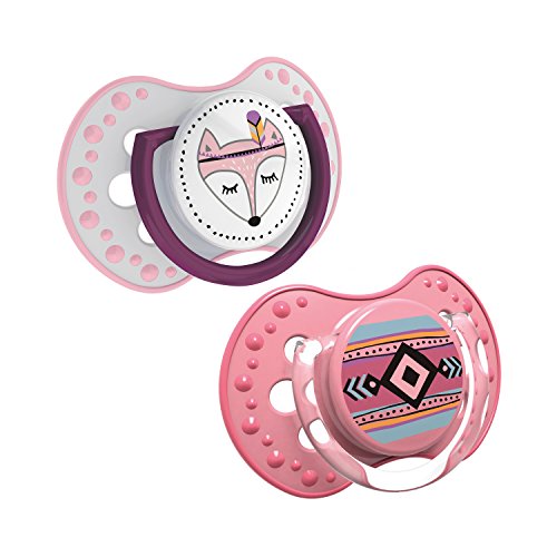 Chupeta LOVI Silicone 2X Lova Baby (Rosa) Canpol Sp. z o.o. - Cuidados com a higiene oral - silicone, 2x lova baby, respirar livremente, reflexo de morder