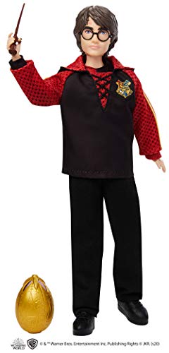 Boneca HARRY POTTER Fire Attack Harry (Idade Mínima Recomendada: 3 anos) Mattel - Bonecas - Harry Potter, gryffindor, articulada, 11 pontos