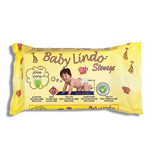 Toalhitas de Fraldas BABY BITES (72 Unidades) BABY LINDO - Banho e corpo - toalhitas, fraldas, 72 unidades
