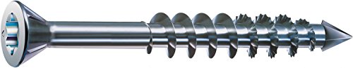 Conjunto de Parafusos e Porcas SPAX 0441010400503 (5 cm) SPAX - Parafusos - torx, zincado, 5 cm, azul