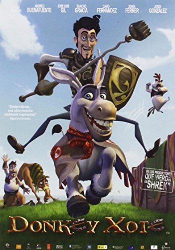 DVD Donkey Xote - Les folles aventures de Rucio (Edição em Espanhol) Jose Pozo - Dvds de filmes e programas de televisão - dvd, donkey xote, aventuras, rucio, edição espanhola