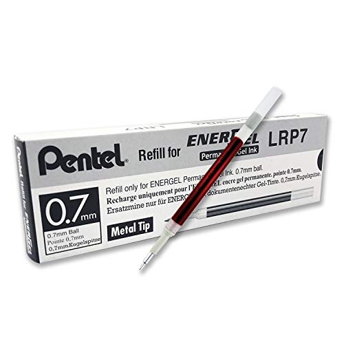 Caneta de Gel PENTEL LRP7-0.7mm (Multicor) Pentel - Tinta e recargas de caneta - caneta, gel, pente, multicor, traçado fino, tinta pigmentada
