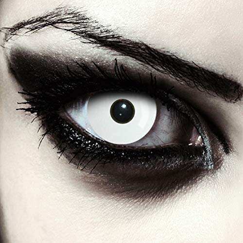 Lentes de Contato DESIGN LENSES White Zombie Designlenses - Lentes de contato - lentes, contato, design lenses, white zombie