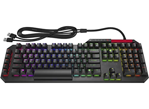 Teclado Gaming com Fios HP OMEN by Seagate Sequencer | Idioma: Espanhol | Preto HP - Teclados - gaming, fios, hp omen