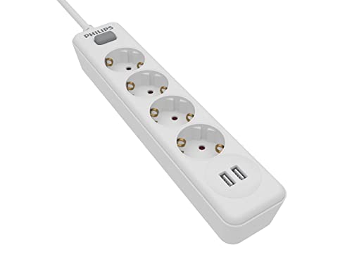 Extensão Elétrica PHILIPS Spn3042Wa/10 Branco Philips - Fios e cabos elétricos - extensão elétrica, branco