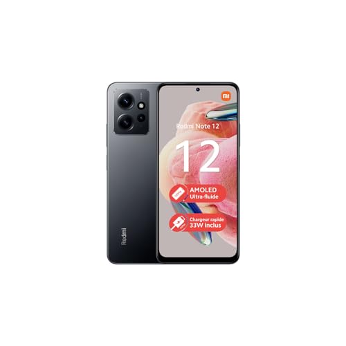 Smartphone XIAOMI Redmi Note 12 (6.67'' - 4 GB - 64 GB - Cinzento) Xiaomi - Telemóveis - 6.67 polegadas, 4 GB, 64 gb, cinzento