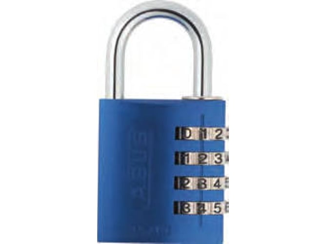 Cadeado de Bicicleta ABUS 48807 | Azul (Ferragens) ABUS - Fechaduras e chaves - cadeado, bicicleta, abus 48807, azul, ferragens, proteção