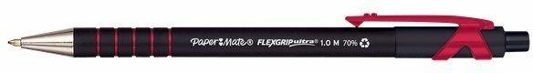 Esferográfica Rollerball PAPERMATE Flexgrip Ultra Vermelho Papermate - Canetas - rollerball, flexgrip, ultra, vermelho