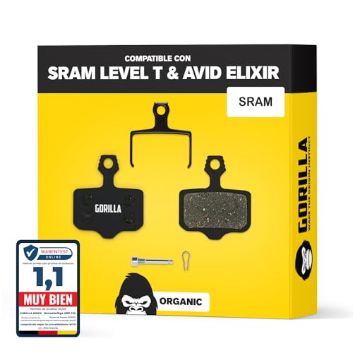 Pastilhas de Travão GORILLA BIKES Para Avid Elixir 1-9 R Gorilla Bikes , compatible con Avid & SRAM - Peças de freio de bicicleta - avid elixir, compatível, travão