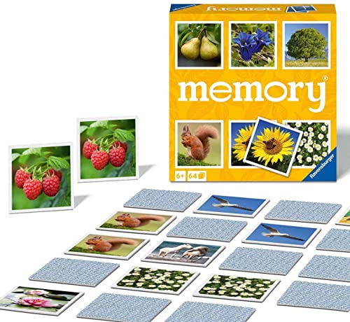 Jogo de tabuleiro RAVENSBURGER Memory (6 anos) Ravensburger - Jogos de cartas - jogo de tabuleiro, 6 anos