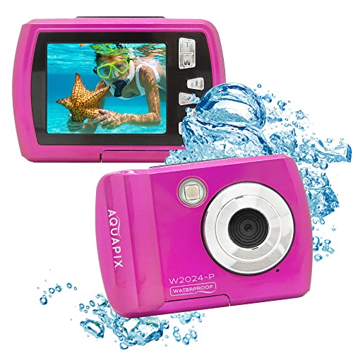Máquina Fotográfica Compacta EASYPIX W2024-I (Rosa - 1/2.3'' - 14 MP - ISO: 80 a 1600) Easypix - Câmeras digitais - 14 MP, ccd sensor, 640 x 480 video, 4x zoom, rosa