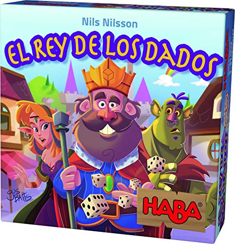 Jogo Coletivo HASBRO The King of Dice (Idade Mínima Recomendada: 4 anos) HABA - Jogos - cartas, dados, crianças, estratégia