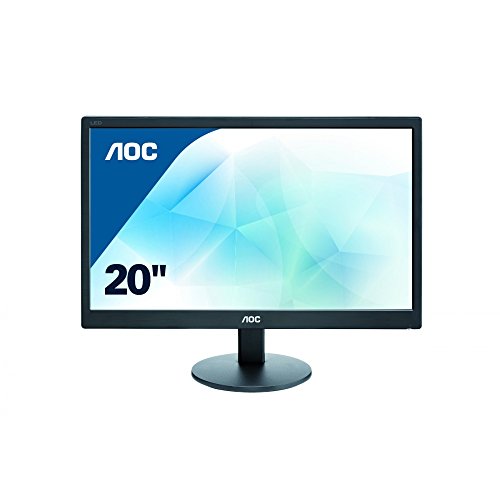 Monitor Essencial AOC E2070SWN (20'' - 5 ms - TFT - 1280x1024 - SXGA) AOC - Monitores de computador - 20 polegadas, 5 ms, tft, 1280x1024
