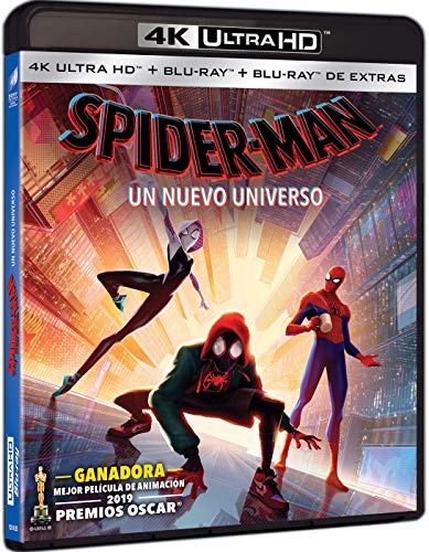 Blu-Ray Pack 2D Spiderman: Into The Spiderverse (Edição em Espanhol) SONY PICTURES - Dvds e vídeos - blu-ray, 2d, espanhol