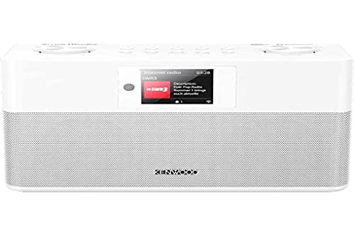 Rádio KENWOOD CR-ST100S-W Branco (Digital - FM/AM/DAB) Kenwood - Radios - digital, dab+, fm-rds, spotify connect, bluetooth