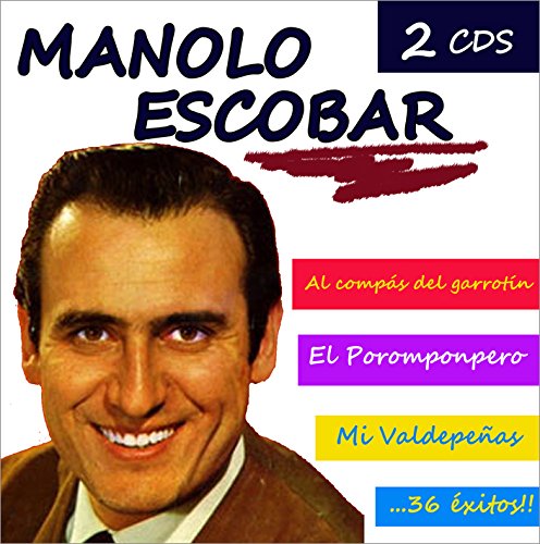 CD Manolo Escobar - 36 Exitos (2 CDs) (1 CDs) Novosón - Música e gravações de som - flamenco, guitarra, 2 cds, 36 exitos