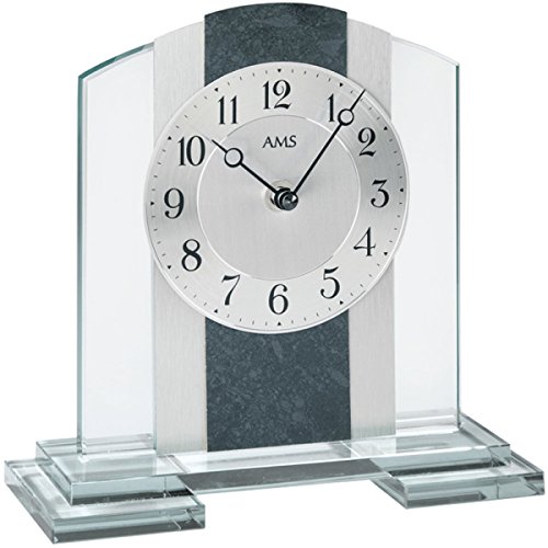 Relógio Decorativo AMST1121 (Madeira - 30 x 24 x 12 cm) AMS - Relógios de parede - madeira, lcd, rotativo, bateria