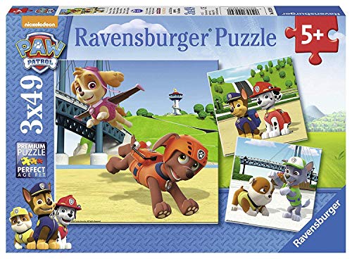 Puzzle RAVENSBURGER Patrulha Pata Skye (49 peças) Ravensburger - Quebra-cabeças - puzzle, cartão, desenhos coloridos, fácil montagem, motricidade fina