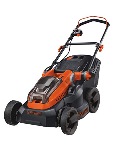 Corta-Relvas BLACK & DECKER CLM3820L2 (Autonomia 45 min - 400 m²) BLACK + DECKER - Cortadores de relva - autonomia 45 min, 400 m2, bateria lítio, corte fino