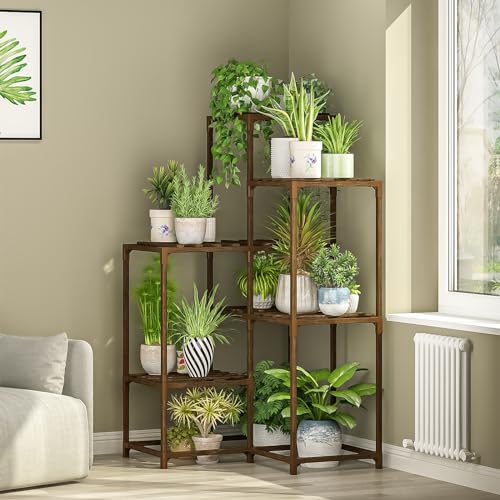 Suporte BAMWORLD para Plantas (Bambu - 12x10.5x28cm) Bamworld - Suportes para plantas - bambu, 12x10.5x28cm