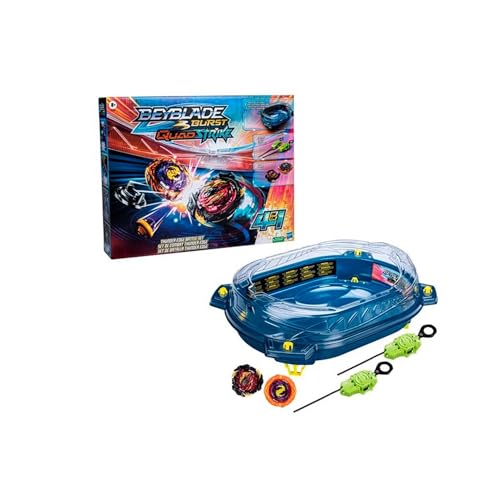 Pião BEYBLADE Burst Quadstrike Thunder Edge Hasbro - Beyblades - quadstrike, thunder edge, configurável, scan
