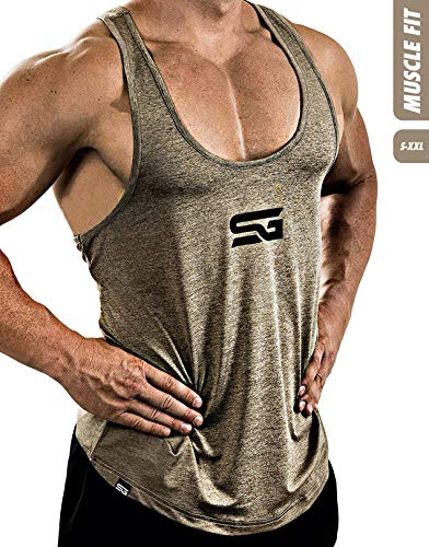 T-shirt Unisexo SATIRE GYM Stringer (M) Satire Gym - Roupa - unissex, stringer, m