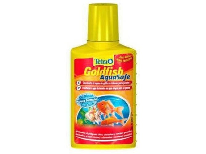 Tetra Aquasafe Goldfish 1000ml (Pequeno Almoço) Tetra - Alimentos para peixes - 1000ml, nutrientes, equilíbrio aquático