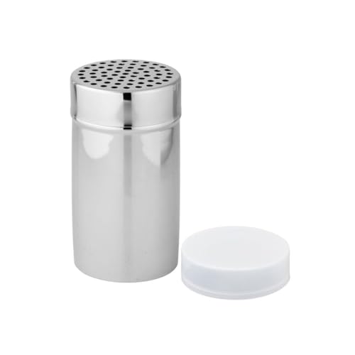 Saleiro com Tampo FACKELMANN 42909 (Aço Inoxidável - 7 x 7 x 13 cm) FACKELMANN - Dosadores de açúcar - aço inoxidável, 400 ml, unissexo