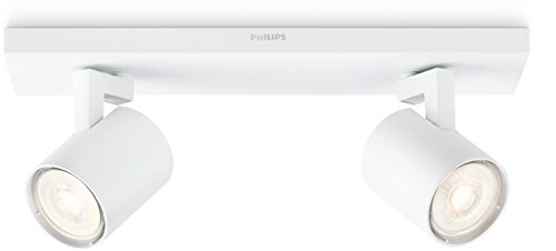 Foco Duplo PHILIPS BY SIGNIFY 2X5W Corrente Philips - Luminárias de teto - foco duplo, philips, 5W, corrente