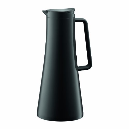 Garrafa de Água BODUM Bistro (Preto - 1.1 L) Bodum - Jarras e garrafas para servir - 1.1 l, vidro temperado, elegante