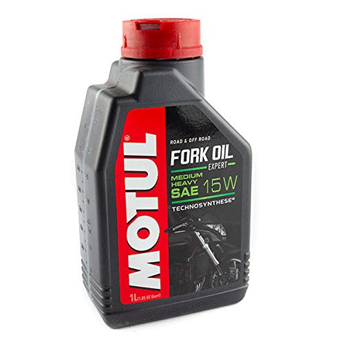 Óleo de Motocicleta MOTUL Fork Oil Expert 15W Medium/Heavy (1L) MOTUL - Lubrificantes - 15W, anti-desgaste, anticorrosão, antiespuma