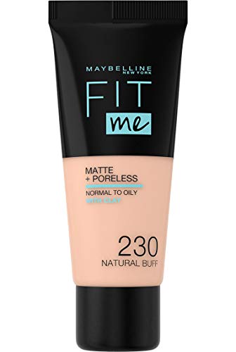 Base MAYBELLINE Fit Me Mate 230-Bege Sable Maybelline New York - Maquiagem facial - bege, silicone, resistente à água